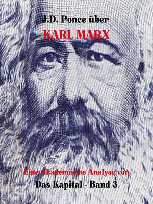 cover image of J.D. Ponce über Karl Marx